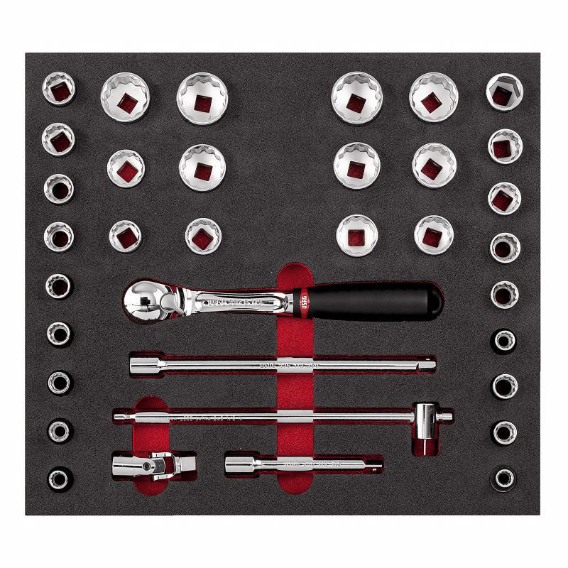 Assorted two-tone sponge module (35 pcs) | 519 M 612MPB | Usag - U05190987 Assorted two-tone sponge module (35 pcs) | 519 M 612MPB | Usag - U05190987